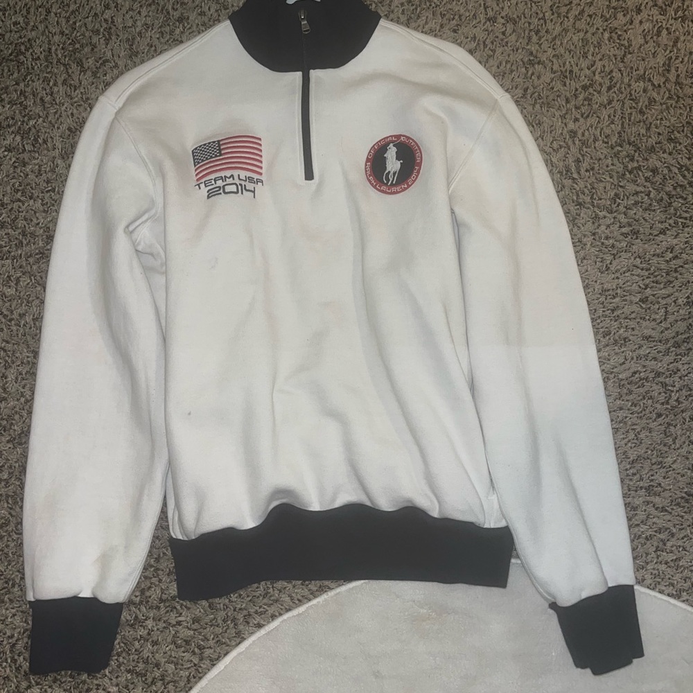 Polo team USA 2014 Olympic Turtleneck track jacket